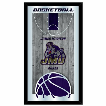 HOLLAND BAR STOOL CO James Madison 15" x 26" Basketball Mirror MBsktJmsMad